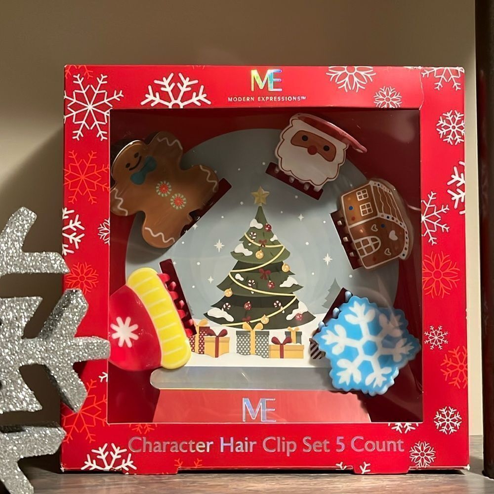 MODERN EXPRESSIONS CHARACTER HAIR CLIPS